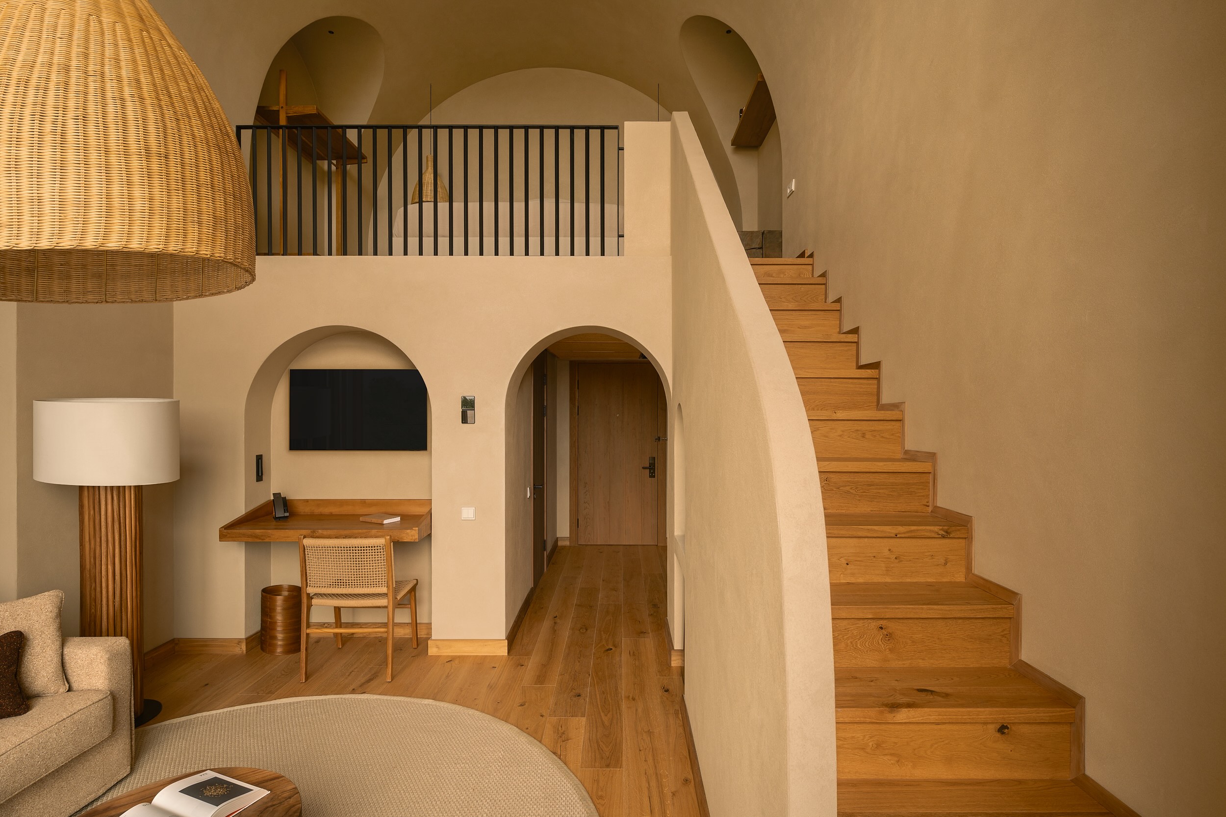 Duplex Chamber with Village View